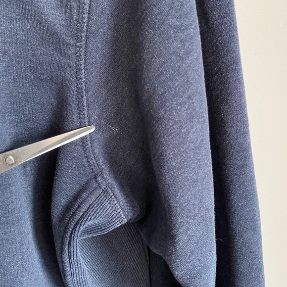 Jack & Jones Vintage Cloth Co. Men's Long Sleeve Heavy Sweatshirt Charcoal Gray - Picture 12 of 12